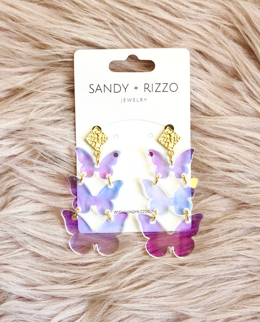 Whimsical Butterfly Earrings