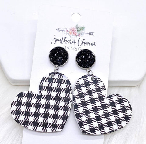 Heart Dangle Earrings